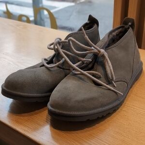 UGG Men's Gray Chukka Boots